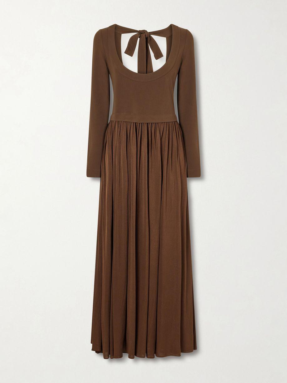 Stretch-jersey maxi dress by POLO RALPH LAUREN