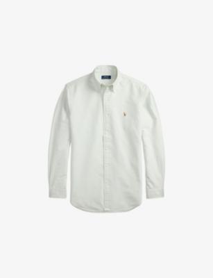 Striped Custom-Fit Oxford Cotton Shirt by POLO RALPH LAUREN