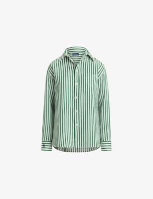 Striped Relaxed-Fit Linen and Cotton Shirt by POLO RALPH LAUREN