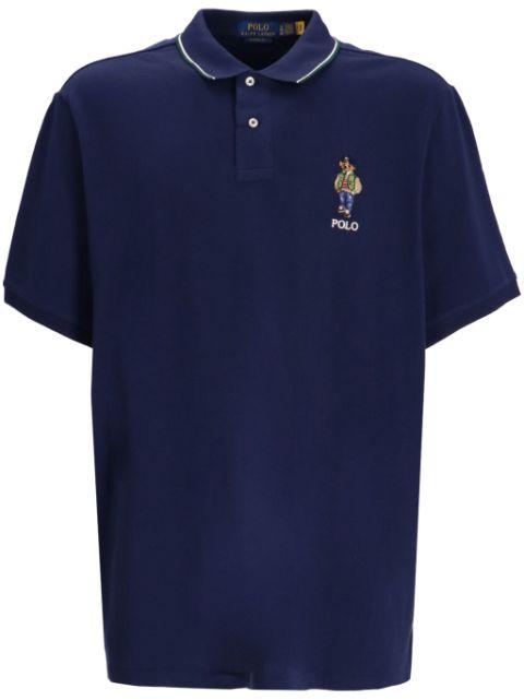 Teddy Bear cotton polo shirt by POLO RALPH LAUREN