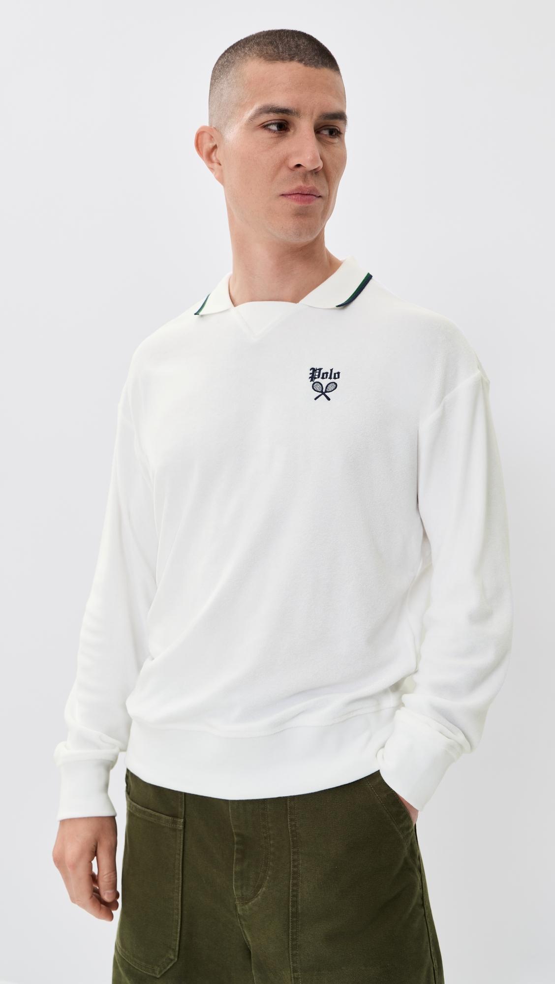 Tennis Logo Polo Sweatshirt by POLO RALPH LAUREN