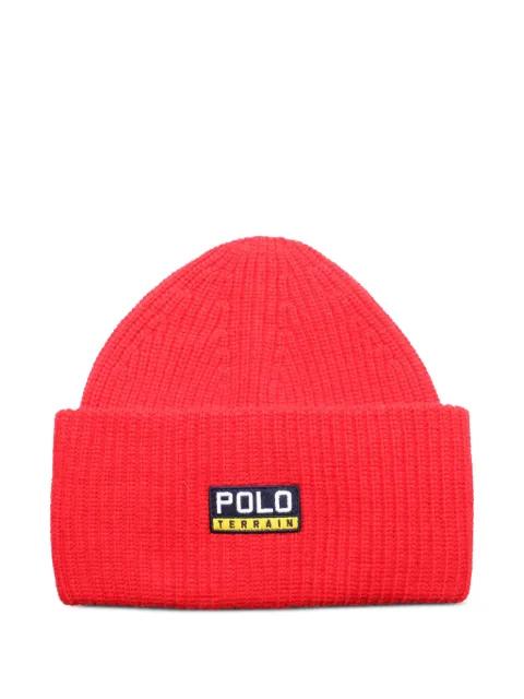 Terrain ribbed-knit beanie hat by POLO RALPH LAUREN