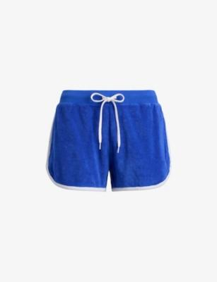 Terry Drawstring-Waist Cotton-Blend Shorts by POLO RALPH LAUREN