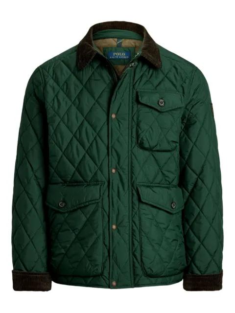 The Beaton quilted button-up jacket by POLO RALPH LAUREN