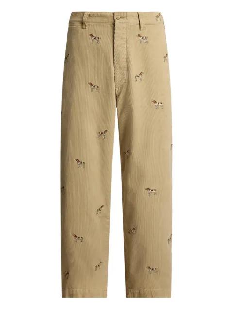 The Big corduroy chino trousers by POLO RALPH LAUREN