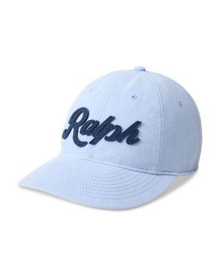 The Ralph Logo Twill Ball Cap by POLO RALPH LAUREN