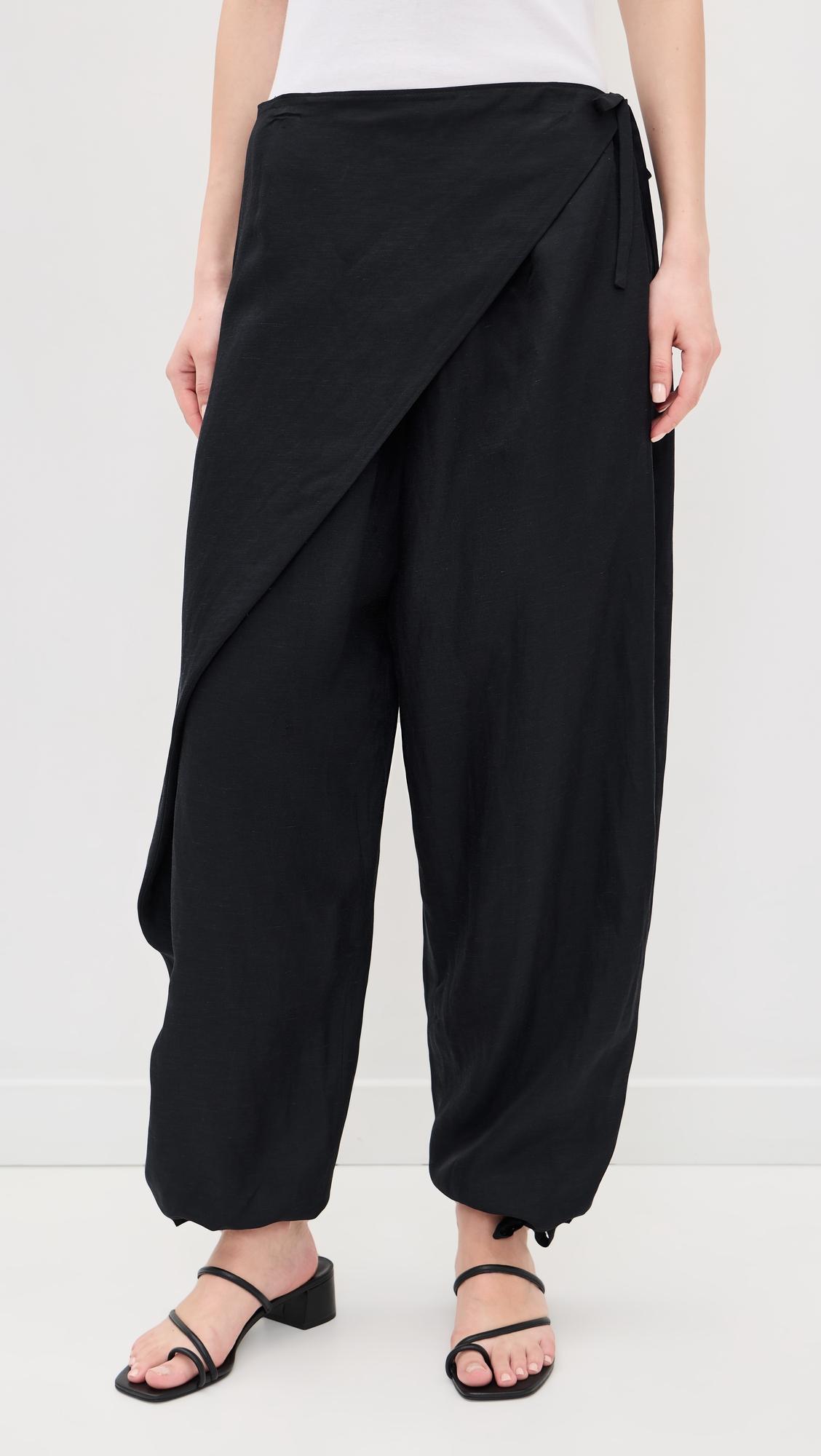 Tie Front Wrap Pants by POLO RALPH LAUREN