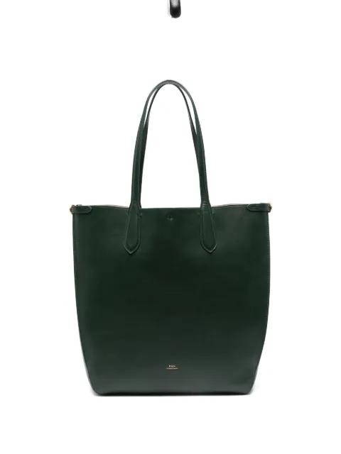Tote North-South leather buckle-detail tote bag by POLO RALPH LAUREN