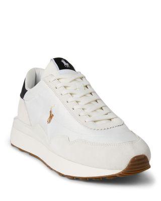 Train 89 Suede Paneled Sneaker by POLO RALPH LAUREN