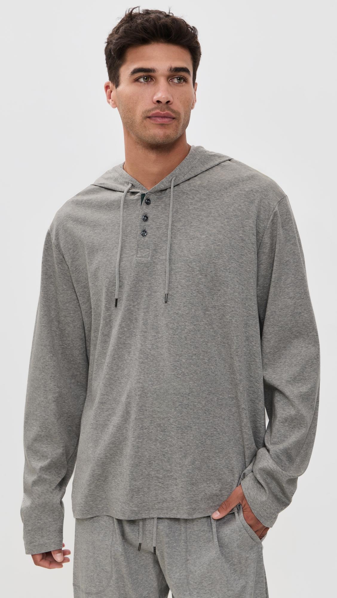 Mercerized Cotton Hoodie by POLO RALPH LAUREN UNDERWEAR