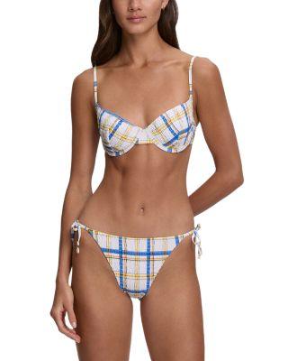 Underwire Balconette Bra Bikini Top & Ricky String Bikini Bottom by POLO RALPH LAUREN