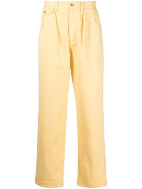Whitman pleated chino trousers by POLO RALPH LAUREN