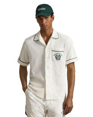 Wimbledon Classic Fit Camp Shirt by POLO RALPH LAUREN