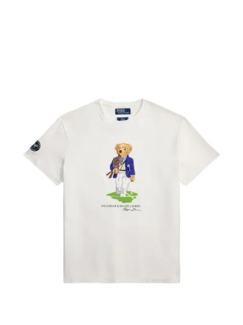 Wimbledon Polo Bear cottonT-shirt by POLO RALPH LAUREN