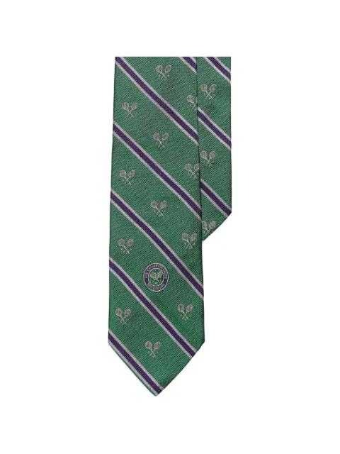 Wimbledon patterned tie by POLO RALPH LAUREN