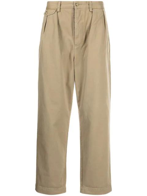 Withman pleated twill trousers by POLO RALPH LAUREN