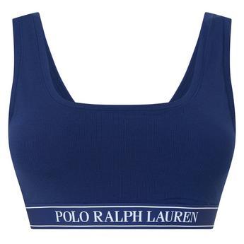 Women's Cotton Non-Wired Scoop Bralette by POLO RALPH LAUREN