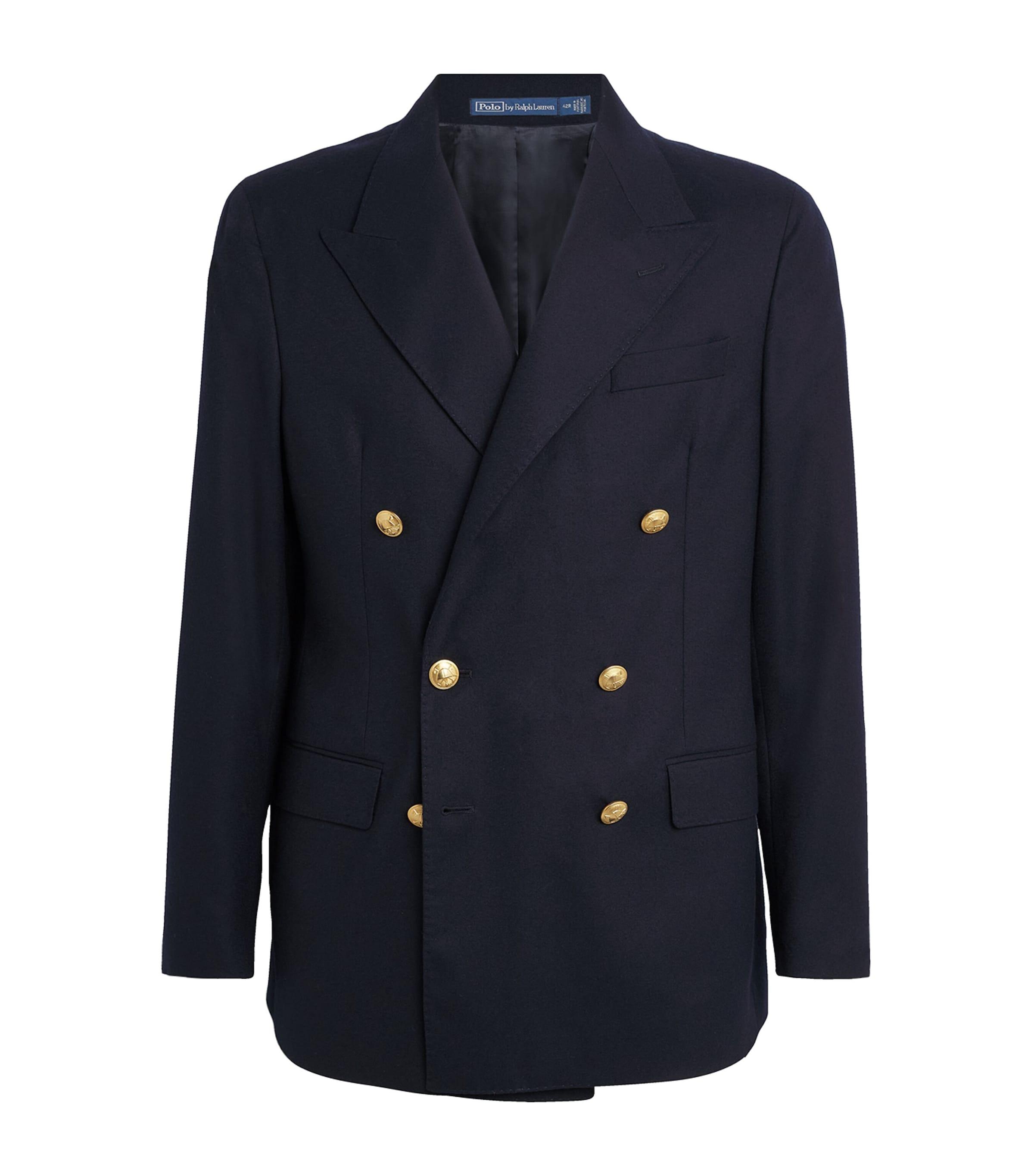 Wool Double-Breasted Blazer by POLO RALPH LAUREN