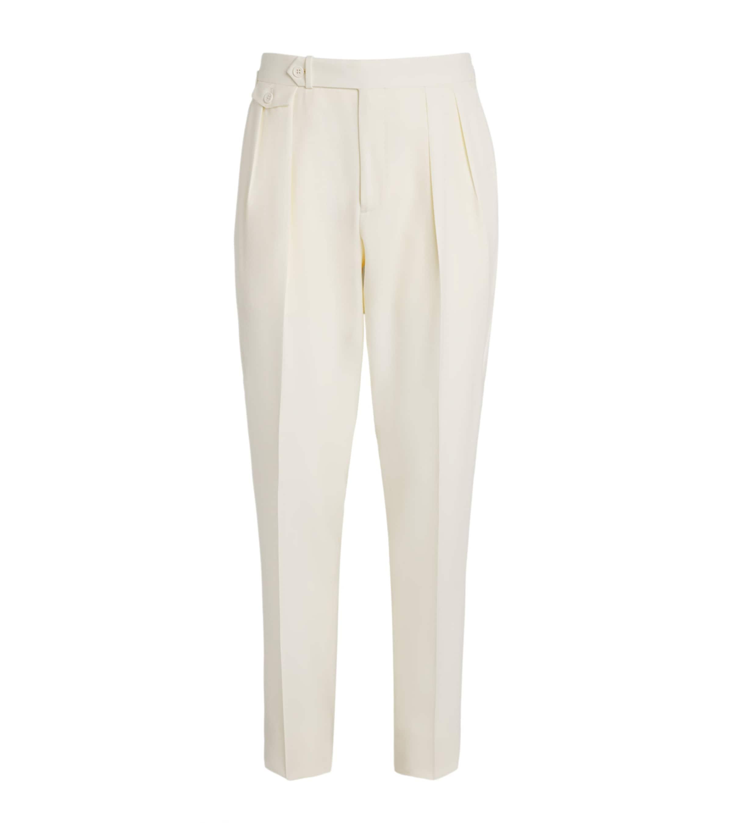 Wool Tuxedo Trousers by POLO RALPH LAUREN