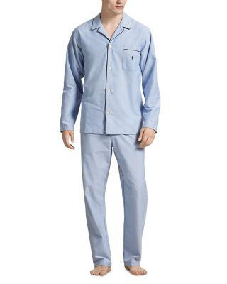 Woven Oxford Long Sleeve Pajamas by POLO RALPH LAUREN