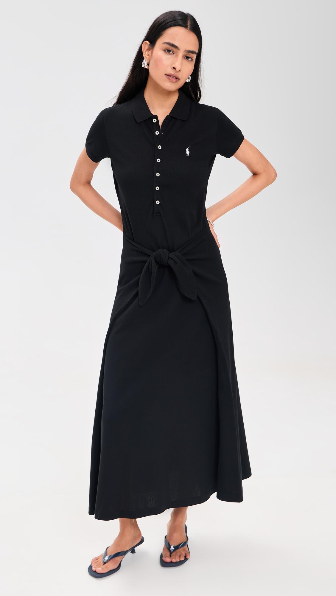 Wrap Tie Polo Dress by POLO RALPH LAUREN