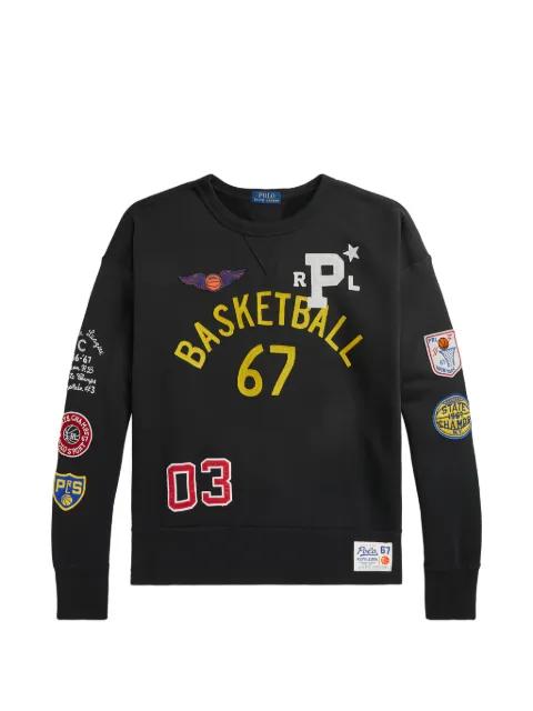 appliqué-embellishments T-shirt by POLO RALPH LAUREN