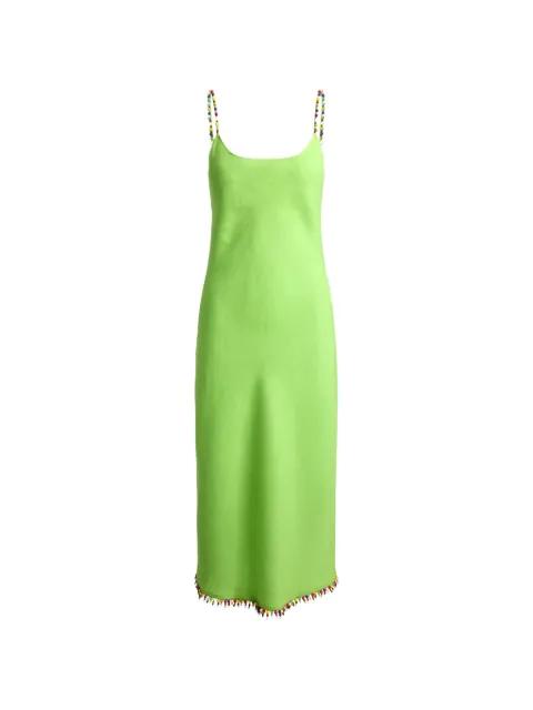 beaded midi dress by POLO RALPH LAUREN