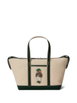 bear-embroidered tote bag by POLO RALPH LAUREN