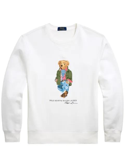 bear-motif sweatshirt by POLO RALPH LAUREN