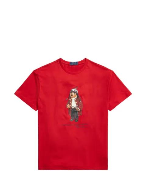 bear-print T-shirt by POLO RALPH LAUREN