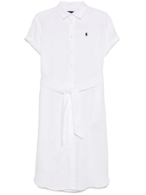 belted midi dress by POLO RALPH LAUREN