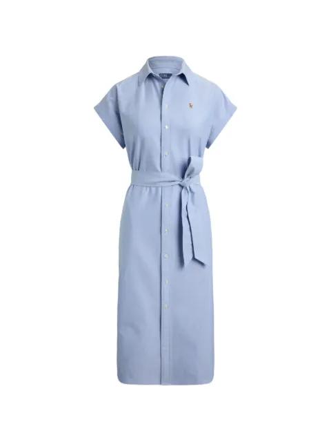 belted shirt dress by POLO RALPH LAUREN