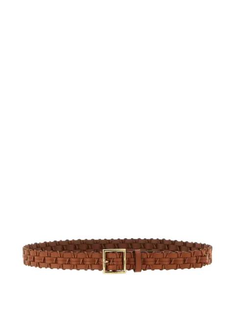 braided leather belt by POLO RALPH LAUREN