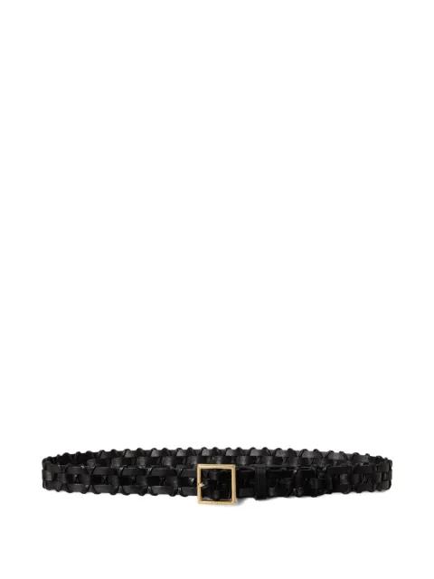 braided-leather belt by POLO RALPH LAUREN