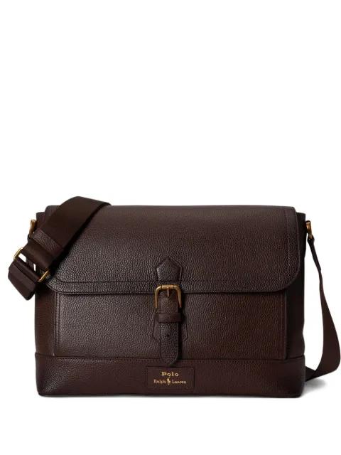 buckle messenger bag by POLO RALPH LAUREN