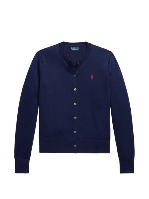 button crew-neck cardigan by POLO RALPH LAUREN