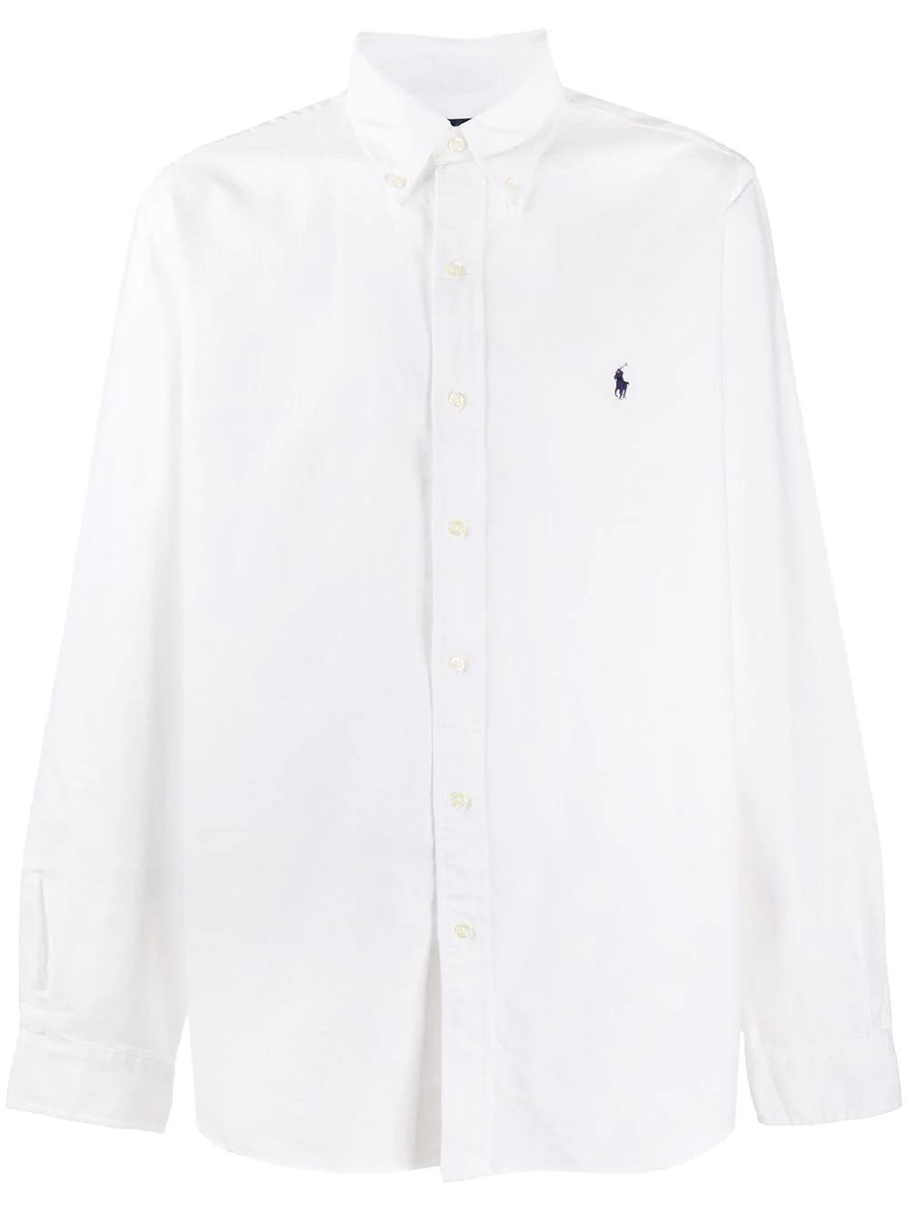 button-down collar shirt by POLO RALPH LAUREN