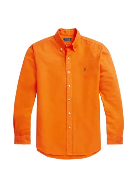 button-down collar shirt by POLO RALPH LAUREN