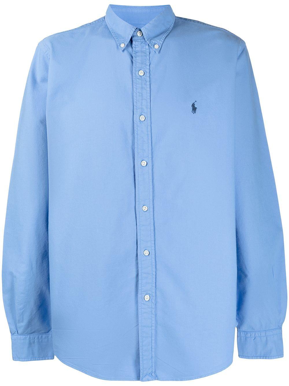 button-down cotton shirt by POLO RALPH LAUREN