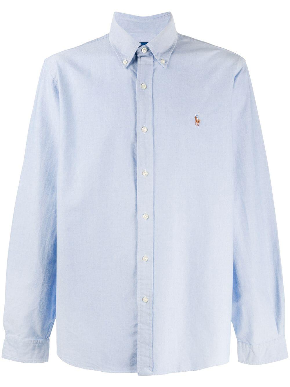 button-down cotton shirt by POLO RALPH LAUREN