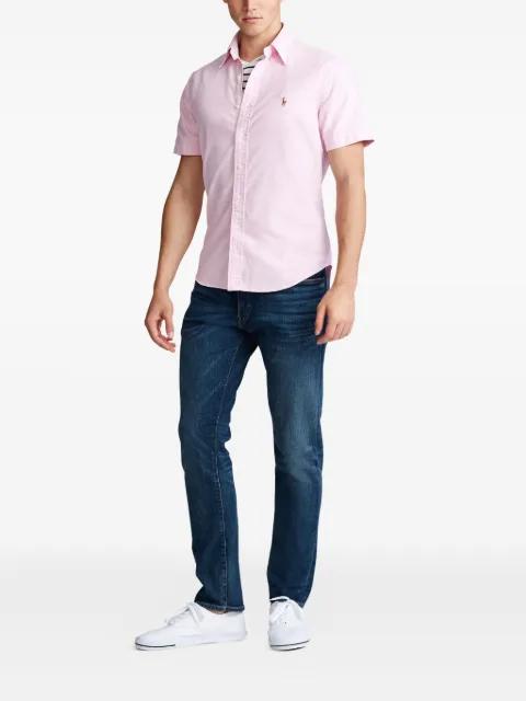button-down embroidered oxford shirt by POLO RALPH LAUREN