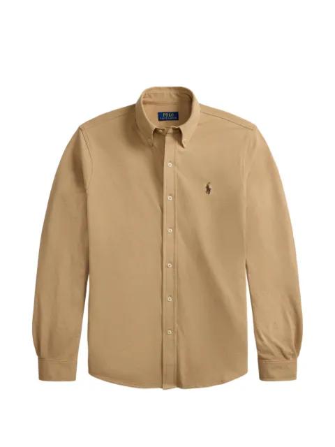 button-down embroidered shirt by POLO RALPH LAUREN