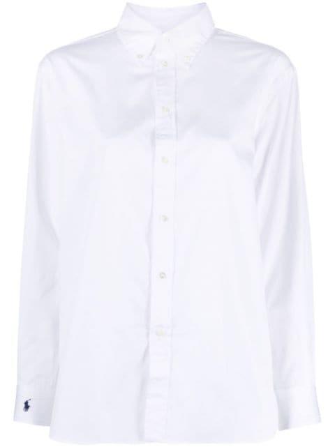 button-fastening long-sleeve shirt by POLO RALPH LAUREN