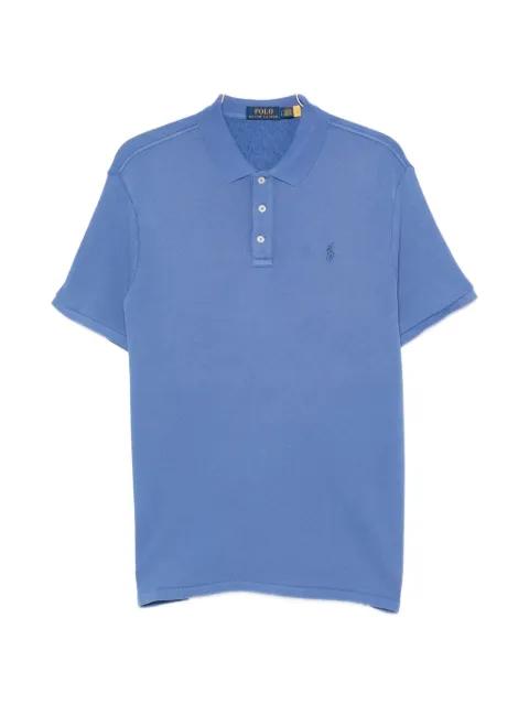 button-front short-sleeve polo shirt by POLO RALPH LAUREN