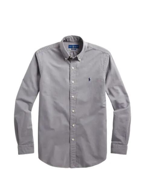 buttoned logo shirt by POLO RALPH LAUREN