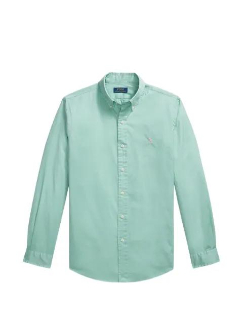 buttoned long-sleeve shirt by POLO RALPH LAUREN