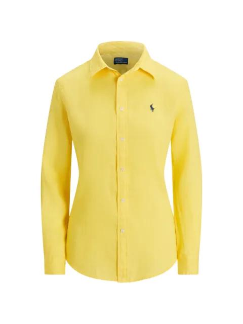 buttoned long-sleeve shirt by POLO RALPH LAUREN