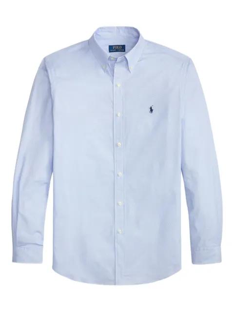 buttoned long-sleeve shirt by POLO RALPH LAUREN