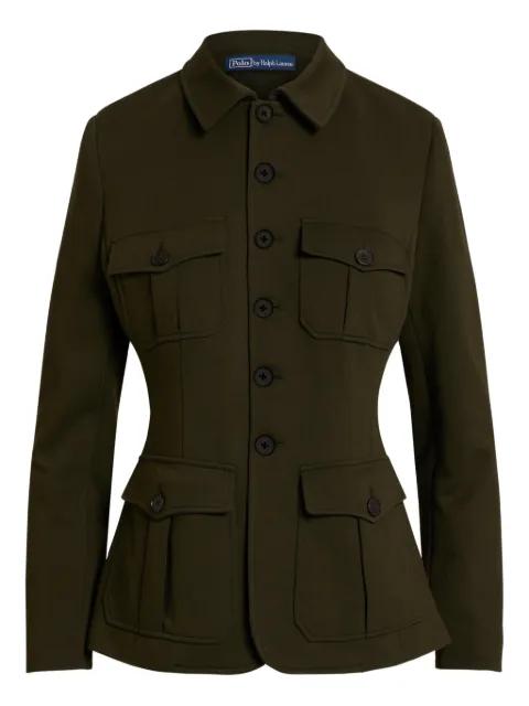 buttoned pocket jacket by POLO RALPH LAUREN
