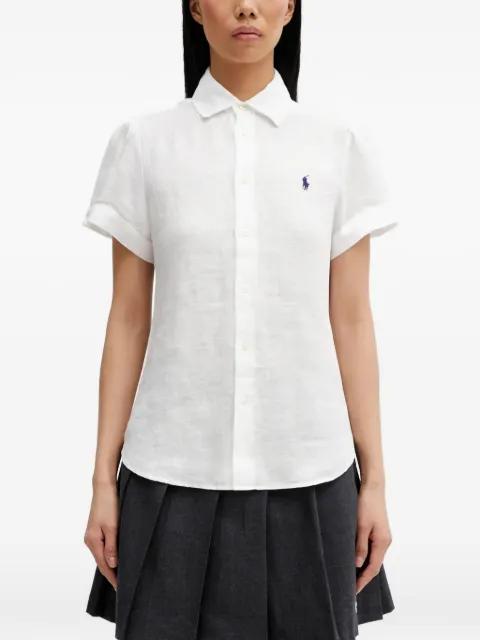 buttoned short-sleeve shirt by POLO RALPH LAUREN